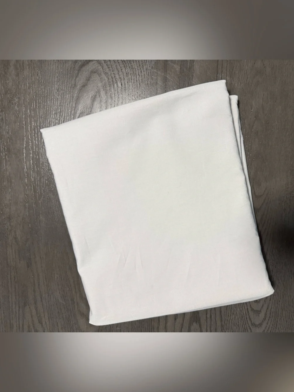 Brooks Brothers Flat Sheet Size Queen 100% Organic Cotton Light Gray
